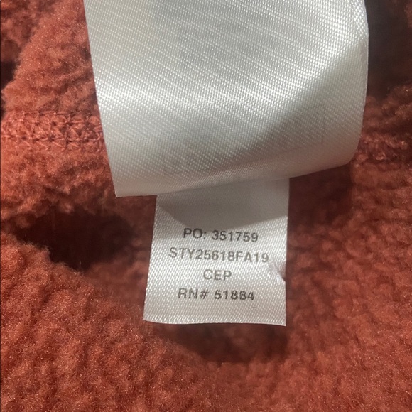 Patagonia Heathered Rust Quarter-Zip Pullover - Picture 10 of 11
